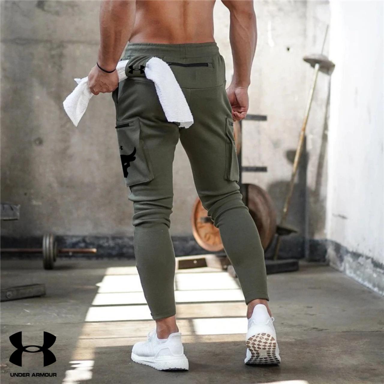 Solid Color Cargo Pants Men Cargo Trousers Versatile Men's Cargo Pants  Stylish Streetwear with Multiple Pockets Breathable - AliExpress